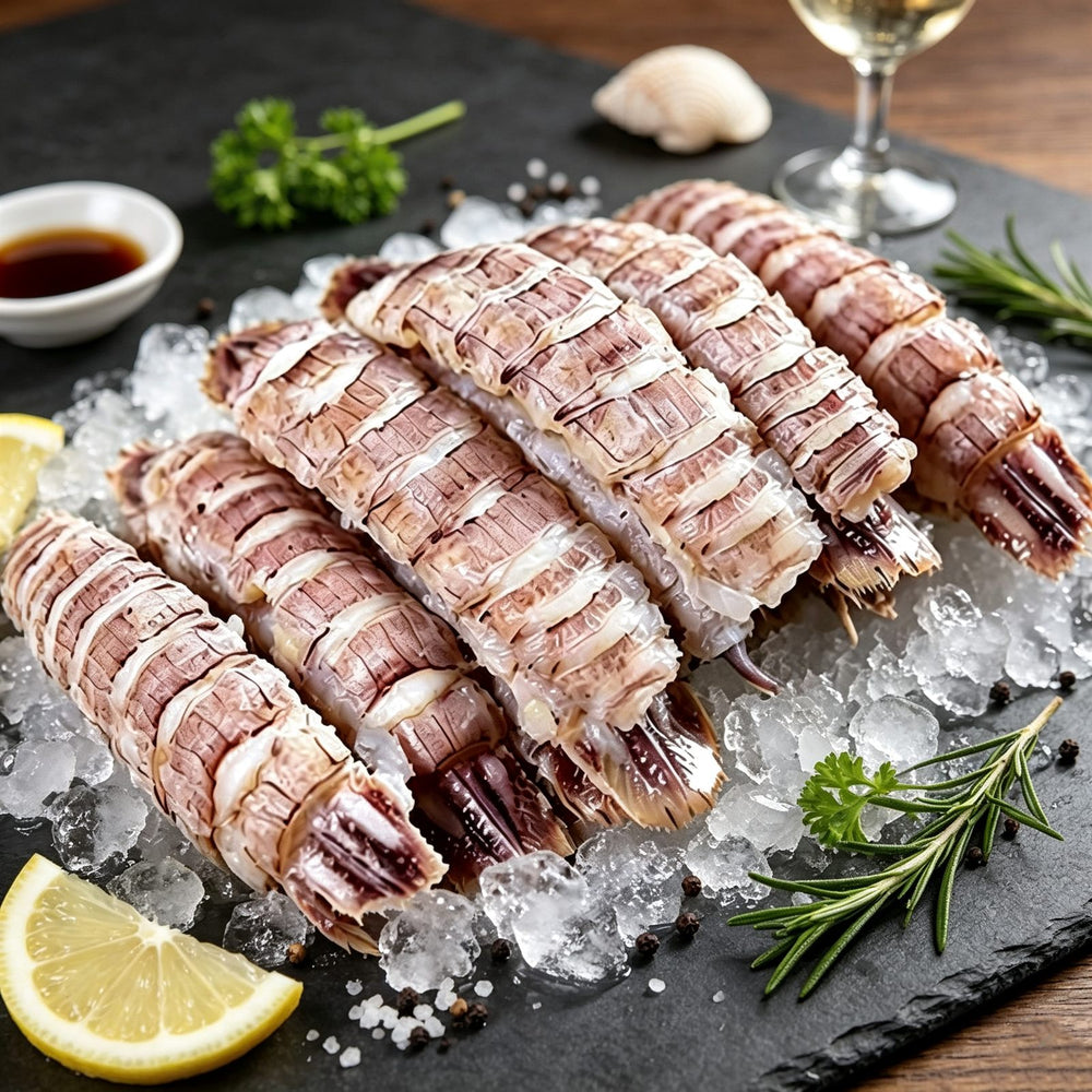 Cooked Frozen Mantis Shrimp Meat