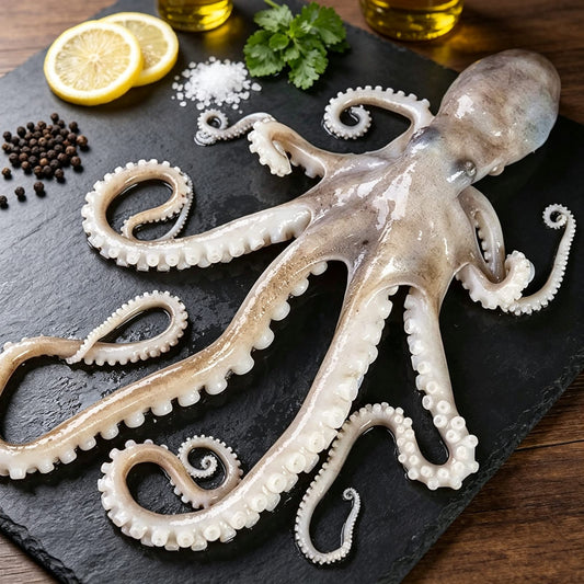 Frozen Long-Leg Octopus